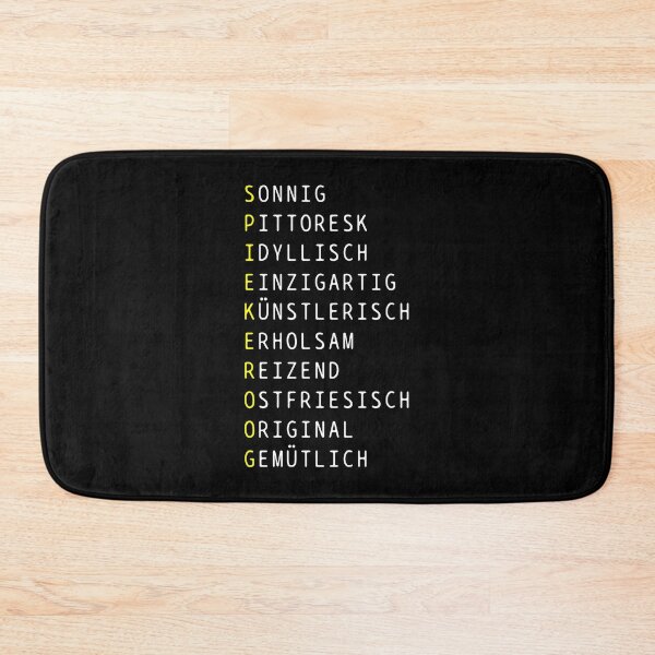 Item preview, Spiekeroog adjectives designed and sold by crizzinho.