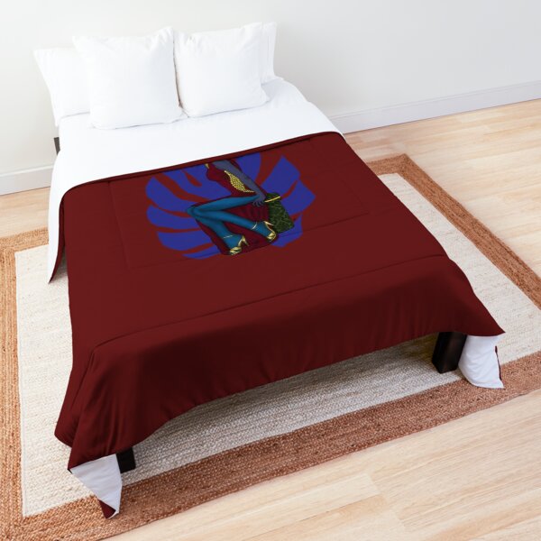 Toucan with dress Comforter