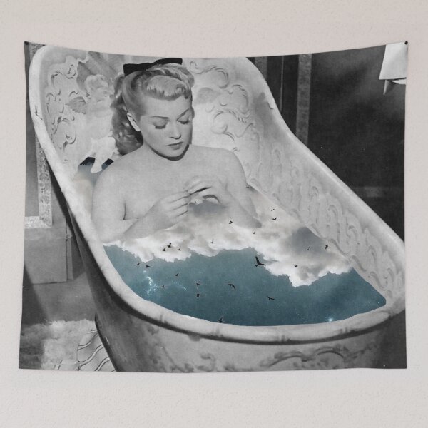 Item preview, Birdy Bath designed and sold by Kiki Collagist.