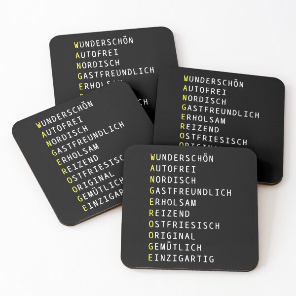 Item preview, Wangerooge adjectives designed and sold by crizzinho.