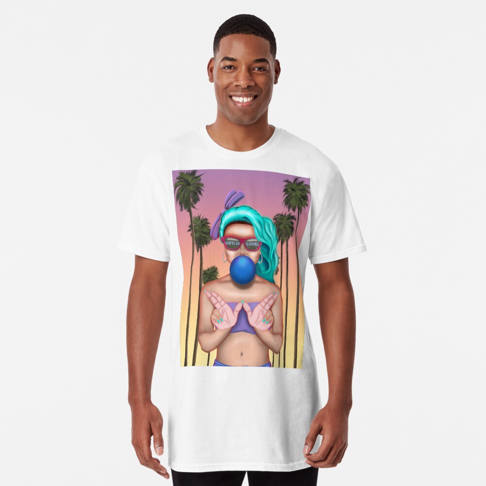 West Coast Cali Girl Long T-Shirt