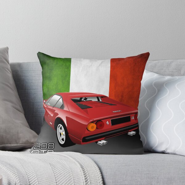 Aperçu de l'œuvre 308 GTB rouge créée et vendue par car2oonz.