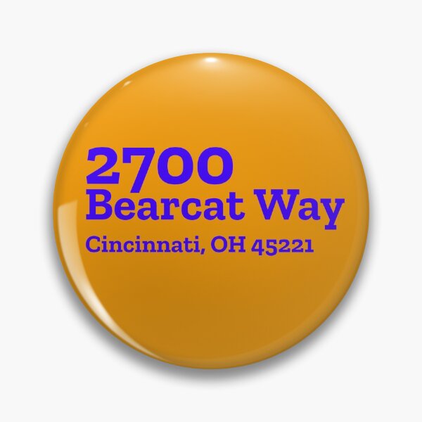 Item preview, Cincinnati Stadium Address designed and sold by The Chuck Wagon.