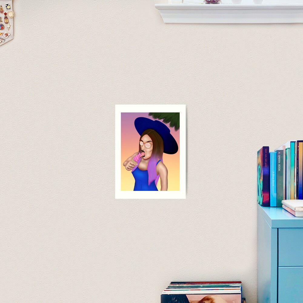 Witch Craft Cali Girl Art Print