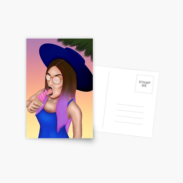 Witch Craft Cali Girl Postcard