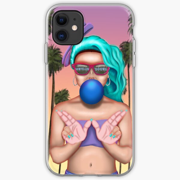 West Coast Cali Girl iPhone Soft Case