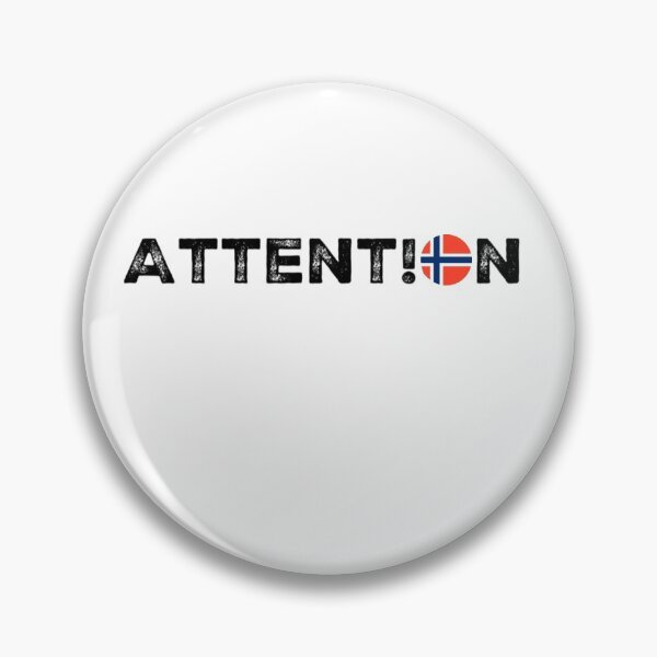 Item preview, Attention Norway ESC designed and sold by WITNIT.