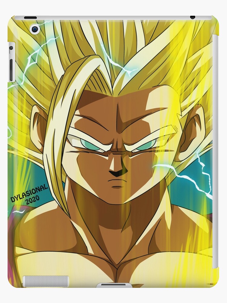 Kid Gohan Super Saiyan 2 Version 2 Ipad Case Skin By Dylasional Redbubble