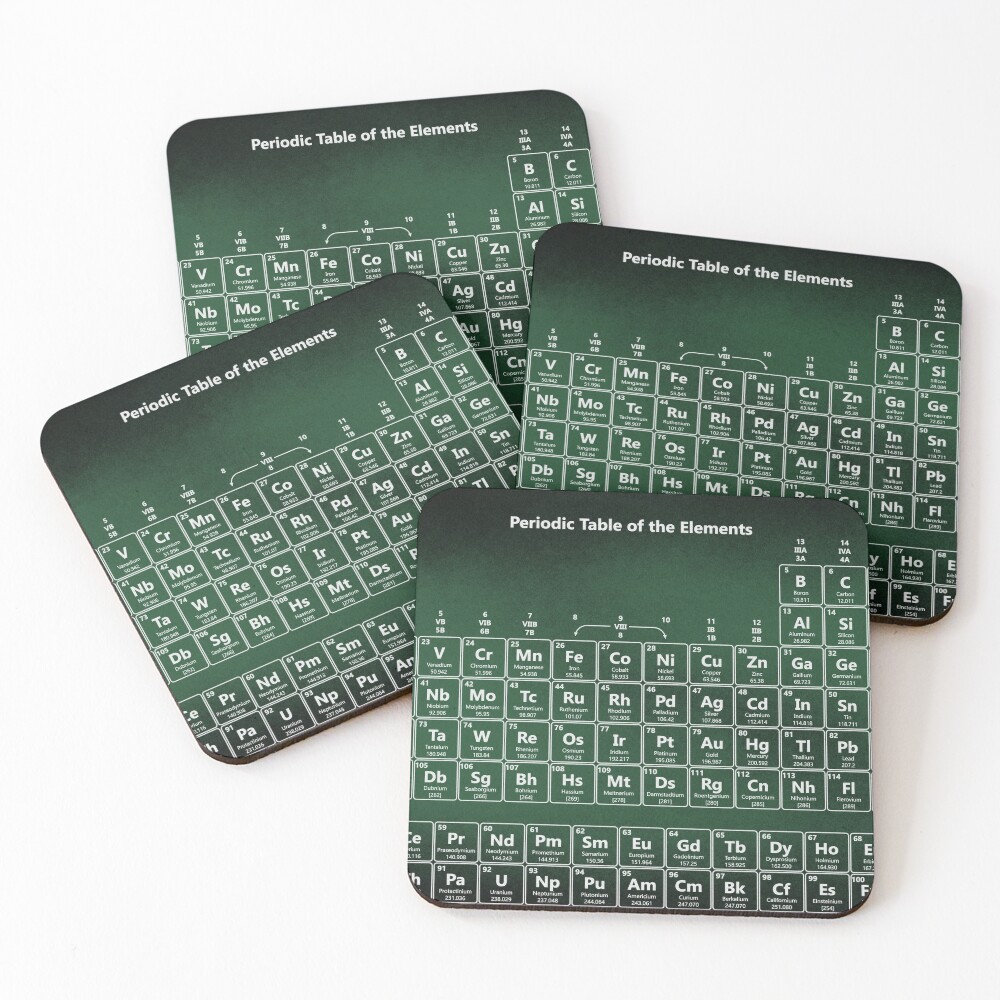 Item preview, Coasters (Set of 4) designed and sold by EngineeringNerd.