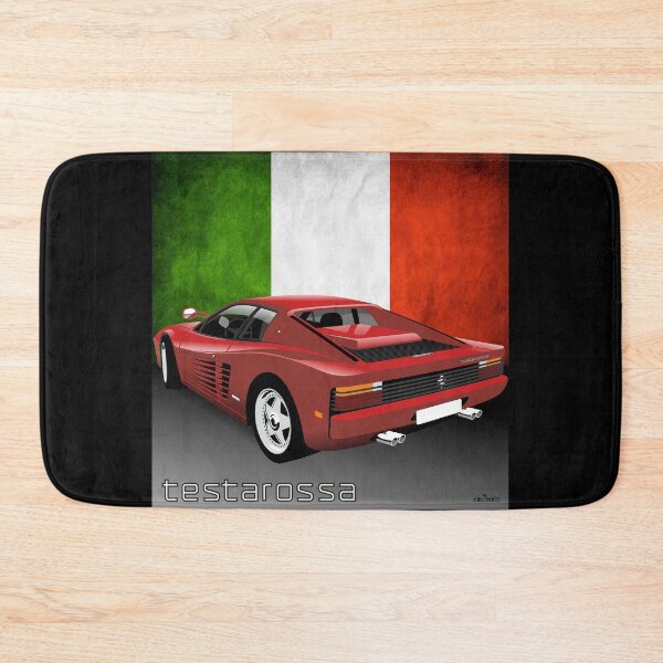 Item preview, Ferrari Testarossa red designed and sold by car2oonz.