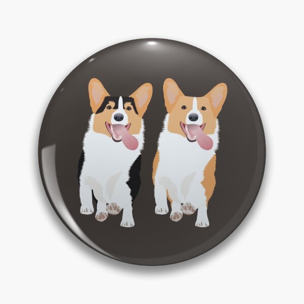 Item preview, Corgi Friends Running Together designed and sold by KCPetPortraits.