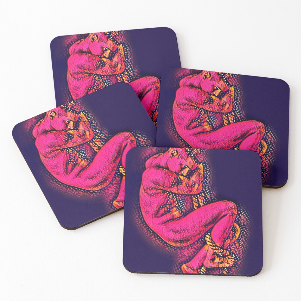 Item preview, Coasters (Set of 4) designed and sold by ArcadiaAbstract.