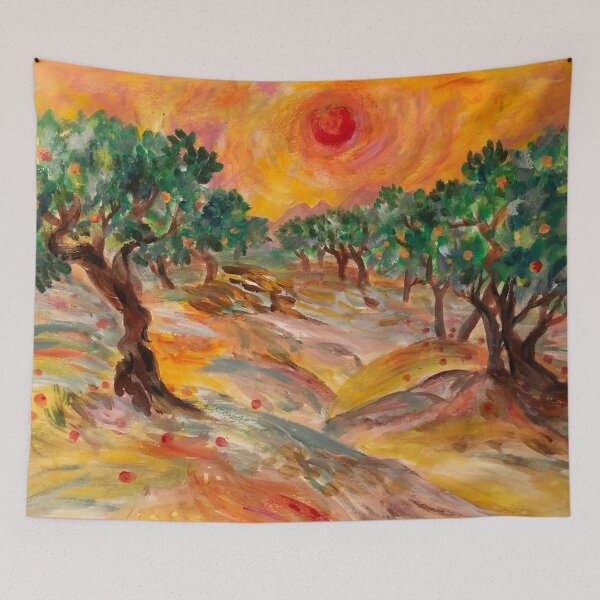 Item preview, orange grove designed and sold by Marianna Tankelevich.
