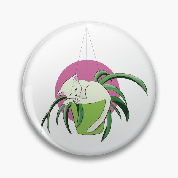 Item preview, Hanging Plant Cat designed and sold by nole-c.