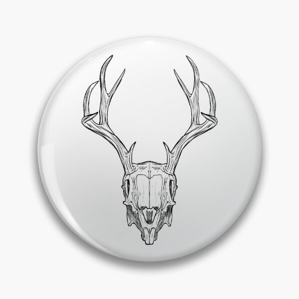 Item preview, Epic Deer Skull designed and sold by DoodleDashCollective.