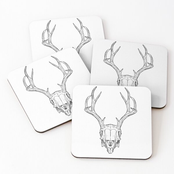 Item preview, Epic Deer Skull designed and sold by DoodleDashCollective.