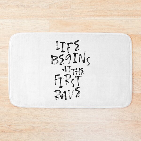 Item preview, Life begins at the first rave. Djs gifts. designed and sold by paulo silveira.