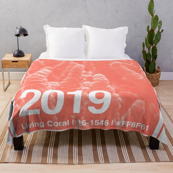 Item preview, 2019 | Living Coral | Color of the Year designed and sold by GroovyRaffRaff.