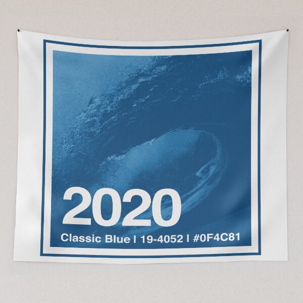 Item preview, 2020 | Classic Blue | Color of the Year designed and sold by GroovyRaffRaff.