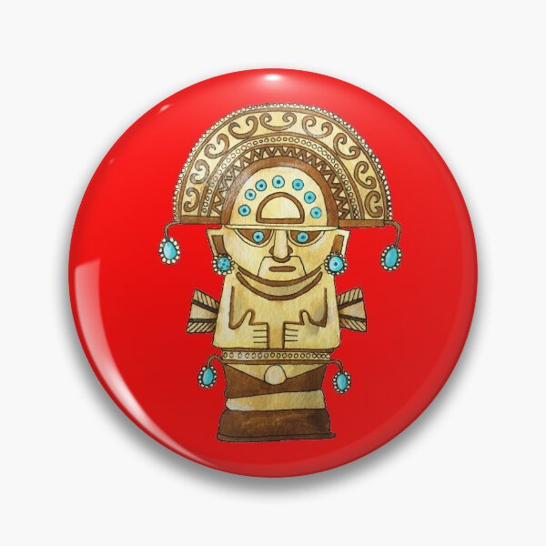Item preview, statue gold of incas designed and sold by lara-kaluga.