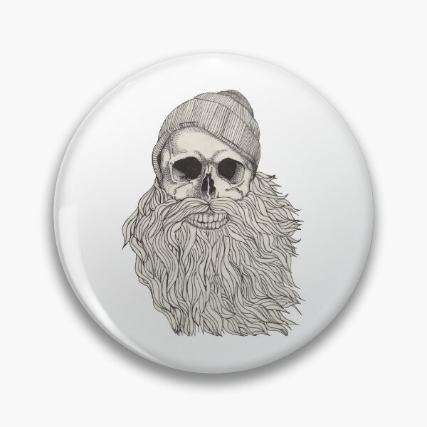 Item preview, Bearded Skull designed and sold by hugoncalves.