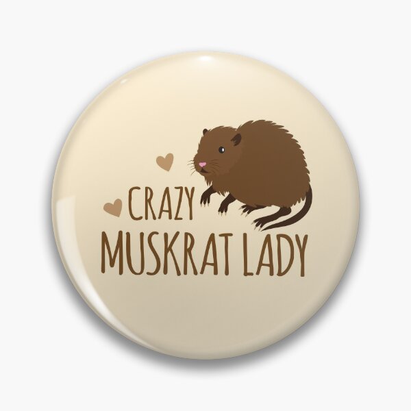 Item preview, Crazy Muskrat lady designed and sold by jazzydevil.