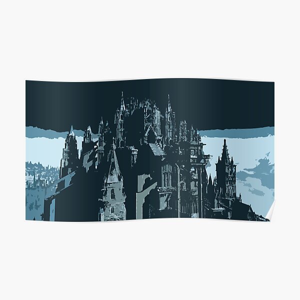 Anor Londo, The Cathedral of Ancient Lords Poster