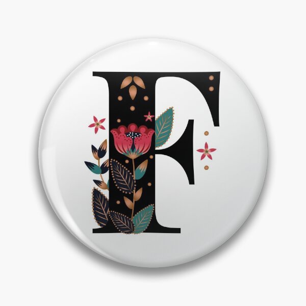 Item preview, F - Floral Initial Letter designed and sold by karspaul.