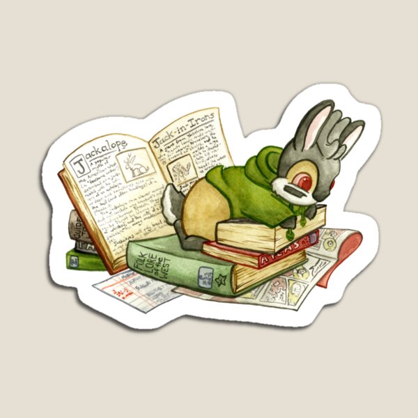 September Jackalope Magnet