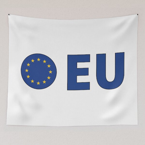 Item preview, European union name and flag designed and sold by Smartyboyx14.