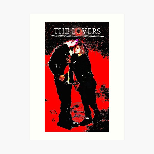 The Lovers Art Print