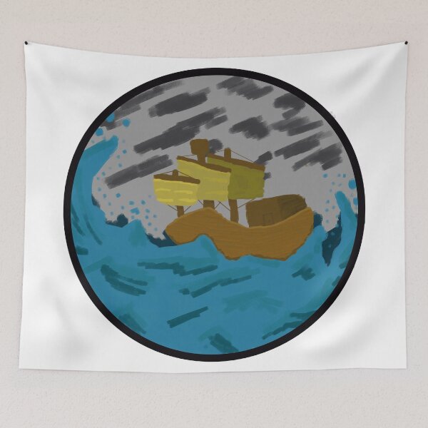 Item preview, A Ship in the Storm designed and sold by BjernRaz.