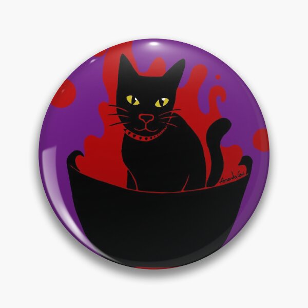 Item preview, Bubbling Kitty designed and sold by -SpookyCatLady.