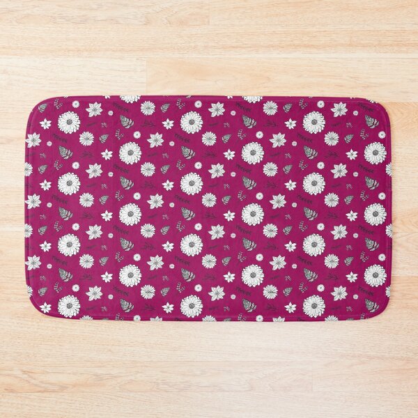 Item preview, Black & White Floral Pattern Design designed and sold by Sandra Vincent.