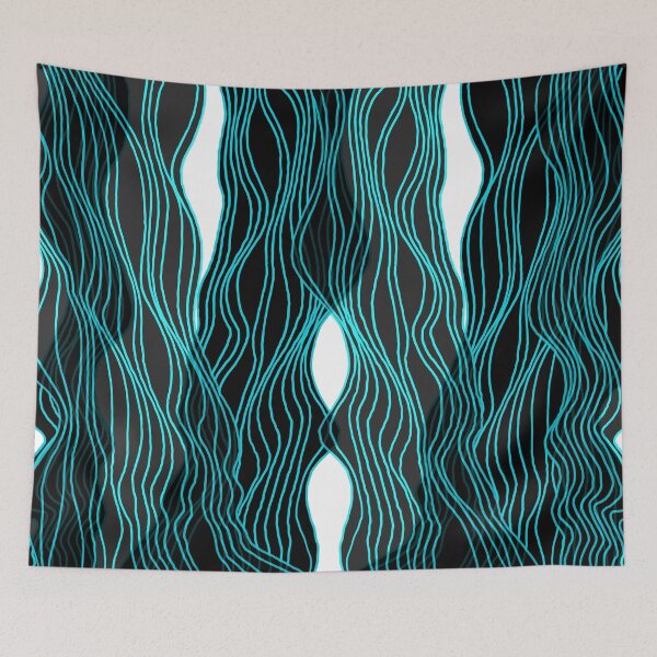 Item preview, Parallel Lines No.: 03. - Blue Lines designed and sold by Istvan Ocztos.