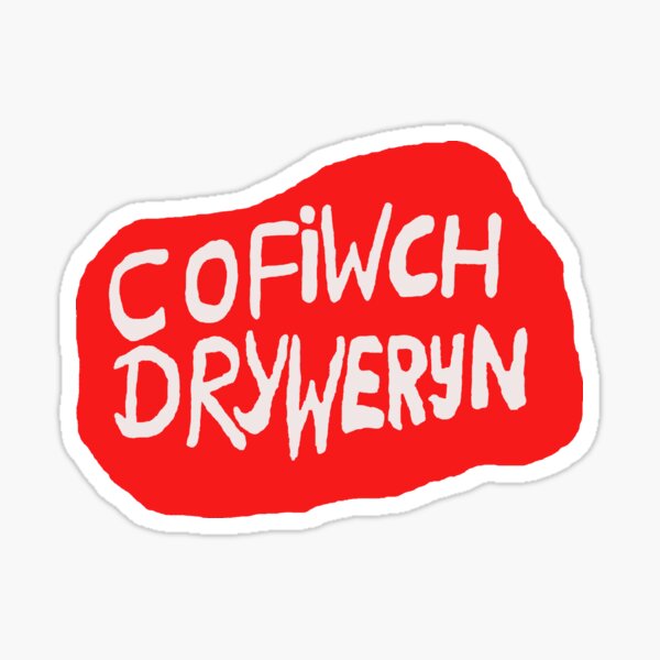 Cofiwch Dryweryn (V3) Sticker