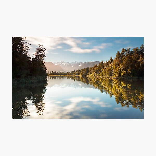 The Colors Of Lake Matheson Photographic Print