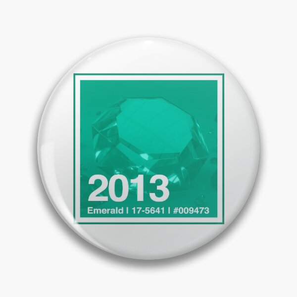 Item preview, 2013 | Emerald | Color of the Year designed and sold by GroovyRaffRaff.