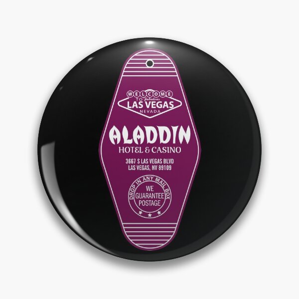 Artikelvorschau, Vintage Las Vegas Aladdin Hotel & Casino Schlüssel entworfen und verkauft von Epitome Girl.