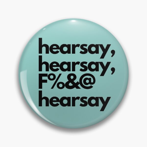 Item preview, Hearsay,Hearsay, F%&@ Hearsay  designed and sold by BluSquirrel.