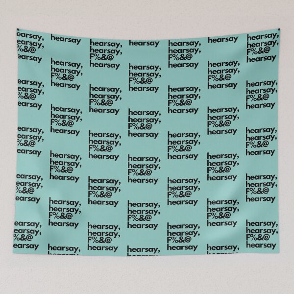 Item preview, Hearsay,Hearsay, F%&@ Hearsay  designed and sold by BluSquirrel.