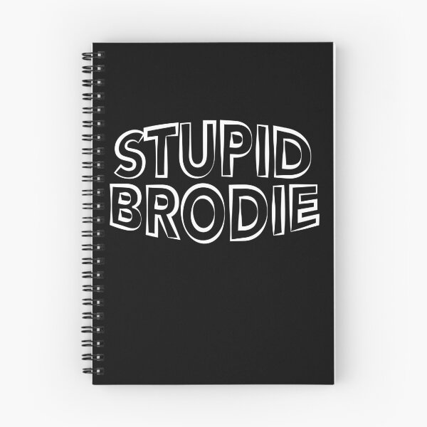 Item preview, Stupid Brodie Funny Shirt designed and sold by PlanetPrinted.