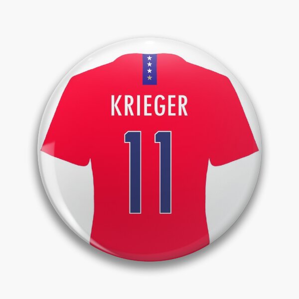 Item preview, Ali Krieger Red USWNT Jersey designed and sold by mappsart.