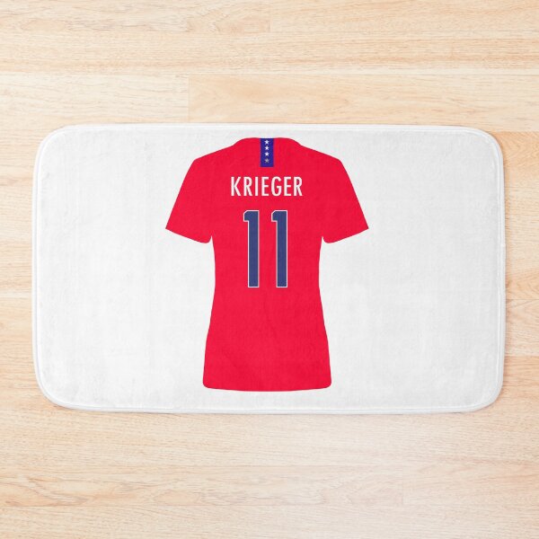 Item preview, Ali Krieger Red USWNT Jersey designed and sold by mappsart.