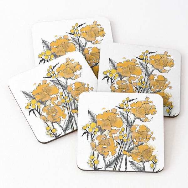 Item preview, Imperfectly Beautiful - Golden Yellow designed and sold by RomantzArt.