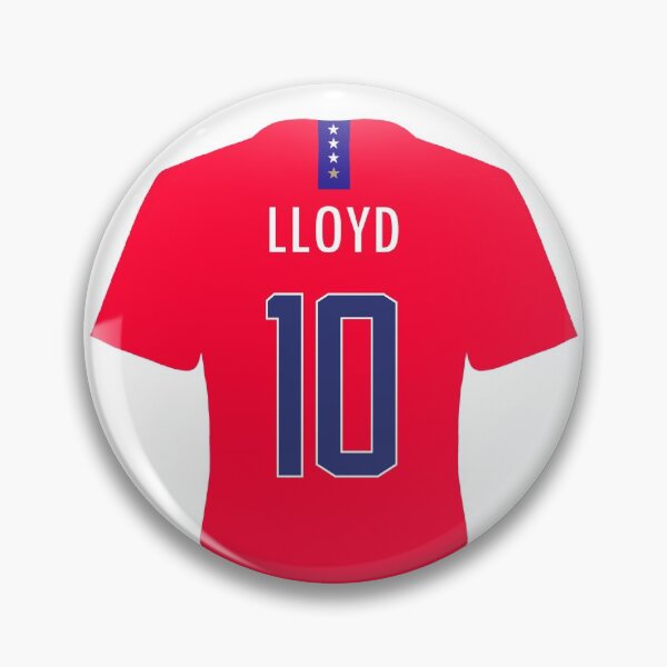 Artikelvorschau, Carli Lloyd Red USWNT Trikot entworfen und verkauft von mappsart.
