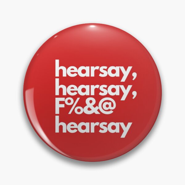 Item preview, Hearsay,Hearsay, F%&@ Hearsay  designed and sold by BluSquirrel.