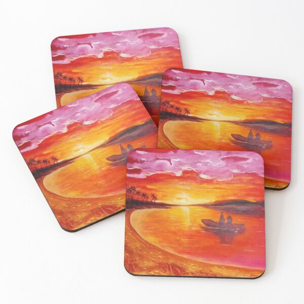 Item preview, Shoreline sunset designed and sold by WizkidDiZines.