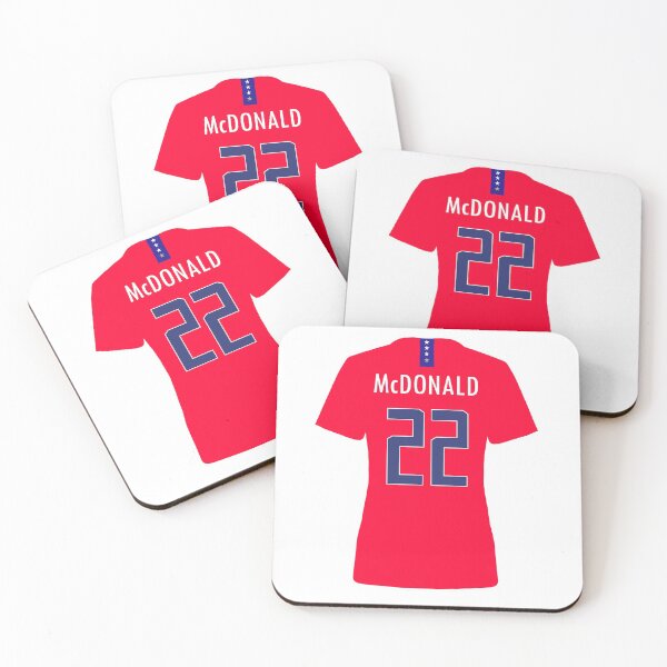 Item preview, Jersey Jessica McDonald Red USWNT designed and sold by mappsart.