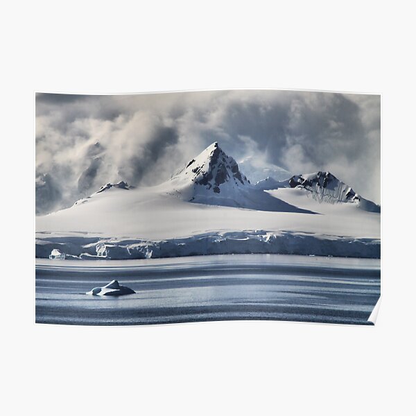 Pristine Antarctica Poster
